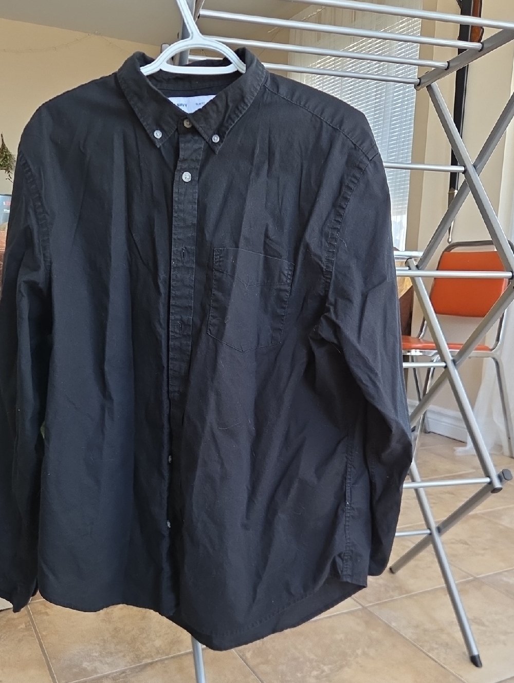 Old Navy Black Button Up